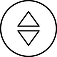 Sort Icon Design Illustration vector