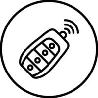 Smart key Icon Design Illustration vector