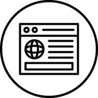 Website Icon Design Illustration vector
