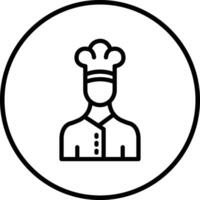 Chef Icon Design Illustration vector