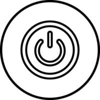 Power Button Icon Design Illustration vector