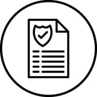 Document Icon Design Illustration vector