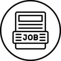 Posting Icon Design Illustration vector