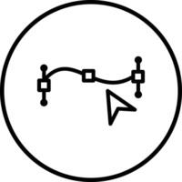 Path point Icon Design Illustration vector