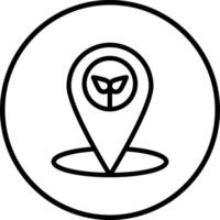 Pin Icon Design Illustration vector