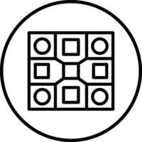 Board game Icon Design Illustration vector