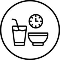 Fasting Icon Design Illustration vector