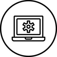 Configuration Icon Design Illustration vector