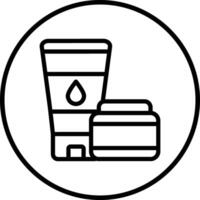 Lotion Icon Design Illustration vector