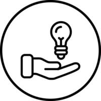 Solution Icon Design Illustration vector