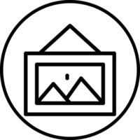 Pictures Icon Design Illustration vector