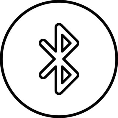 Bluetooth Icon Design Illustration