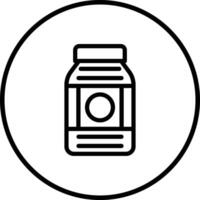 Jar Icon Design Illustration vector