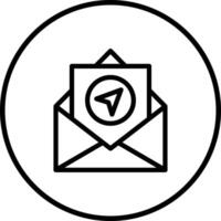 Send Mail Icon Design Illustration vector