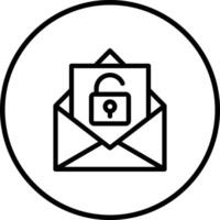 Unlocked Icon Design Illustration vector