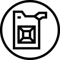 Kerosene Can Icon Design Illustration vector