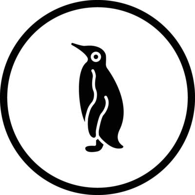 Penguin Icon Design Illustration
