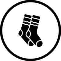 Socks Icon Design Illustration vector