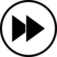 Forward Icon Design Illustration vector