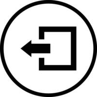 Log out Icon Design Illustration vector