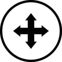 Move Icon Design Illustration vector