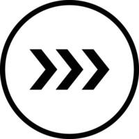 Fast Forward Icon Design Illustration vector