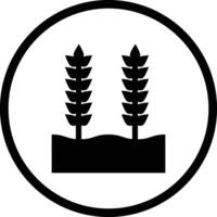 Wheat grain Icon Design Illustration vector