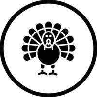 Turkey chicken Icon Design Illustration vector