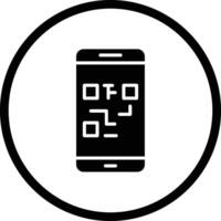 Qr code Icon Design Illustration vector