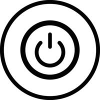 Power Button Icon Design Illustration vector