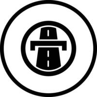 Highway Icon Design Illustration vector
