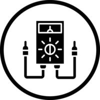 Voltmeter Icon Design Illustration vector