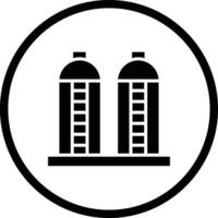 Silo Icon Design Illustration vector