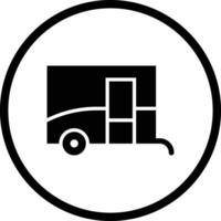 Caravan Icon Design Illustration vector