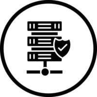 Database Icon Design Illustration vector