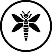 Dragonfly Icon Design Illustration vector