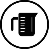 Measuring cup Icon Design Illustration vector