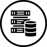 Database Icon Design Illustration vector
