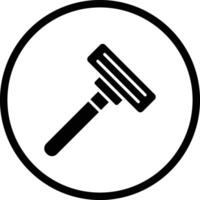 Razor Icon Design Illustration vector