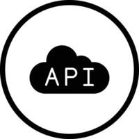 Api Icon Design Illustration vector