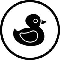 Rubber duck Icon Design Illustration vector