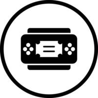 Console Icon Design Illustration vector