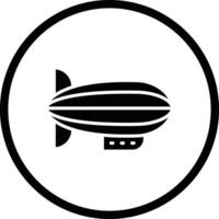 Blimp Icon Design Illustration vector