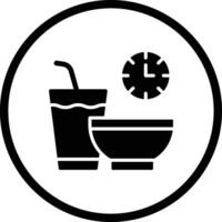 Iftar Icon Design Illustration vector