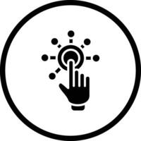 Interactivity Icon Design Illustration vector
