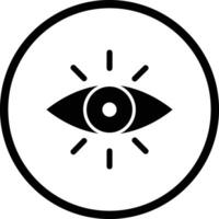 Eye Icon Design Illustration vector