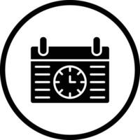 Clock Icon Design Illustration vector