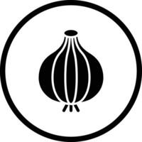 Onion Icon Design Illustration vector