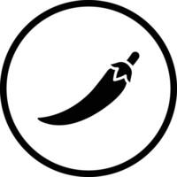 Chilli Icon Design Illustration vector