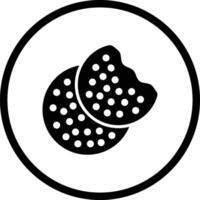 Cookies Icon Design Illustration vector